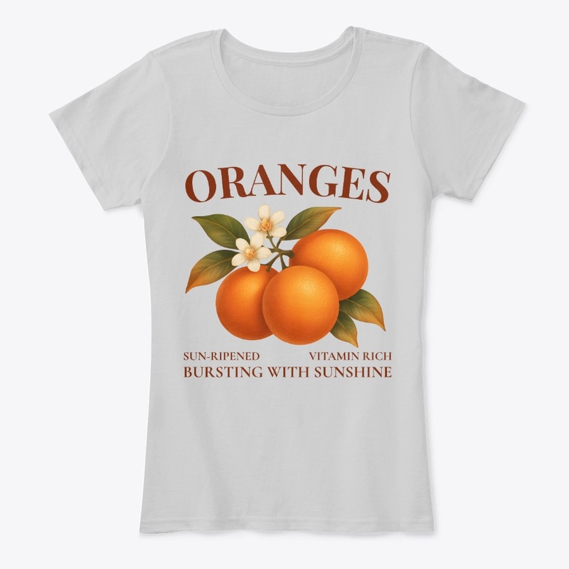 Vintage Orange | Botanical Citrus Art