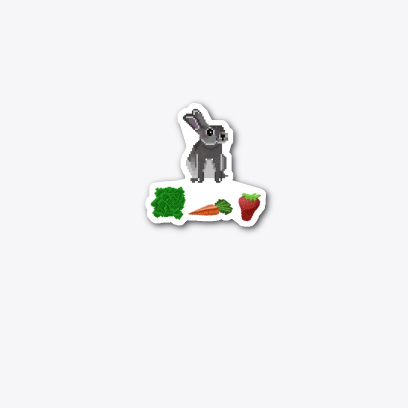 Garden Bunny 8Bit