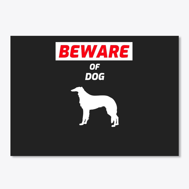 Beware Of Dog Funny Cute Pet Meme
