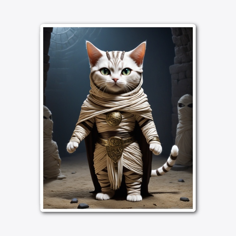 Mummified Feline Explorer
