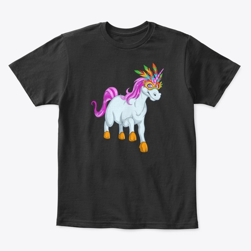 Mardi Gras Unicorn Shrove Tuesday Horse