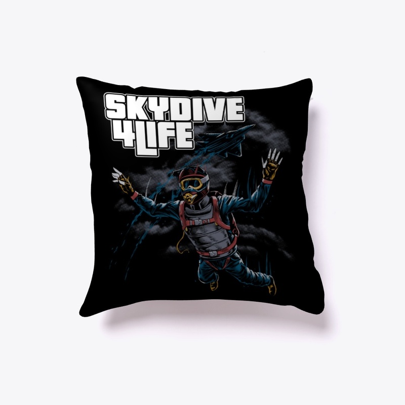 Skydive4Life Pillow