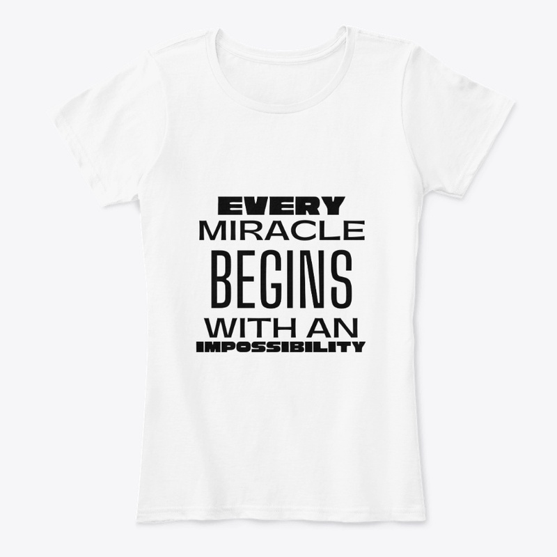 Every Miracle | Black Font