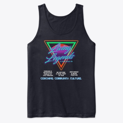 Make The Movement Move Navy T-Shirt Front