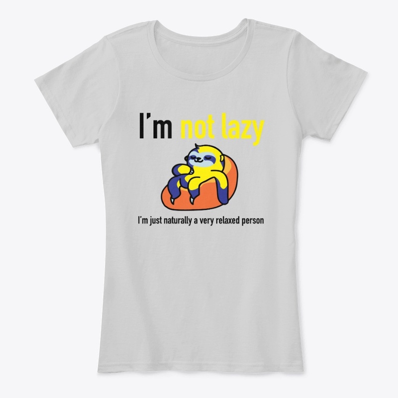 sloth not lazy
