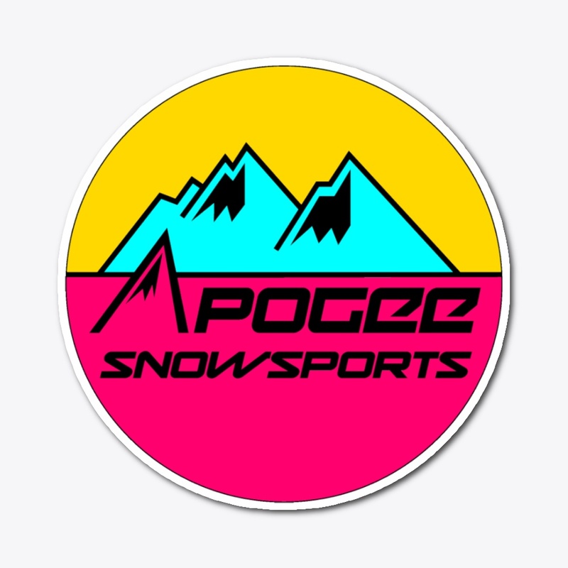 Retro Circle Sticker