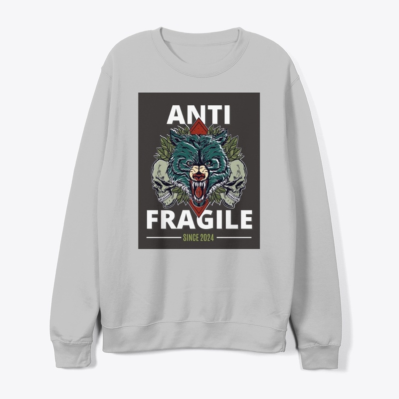 Anti fragile t-shirt design 