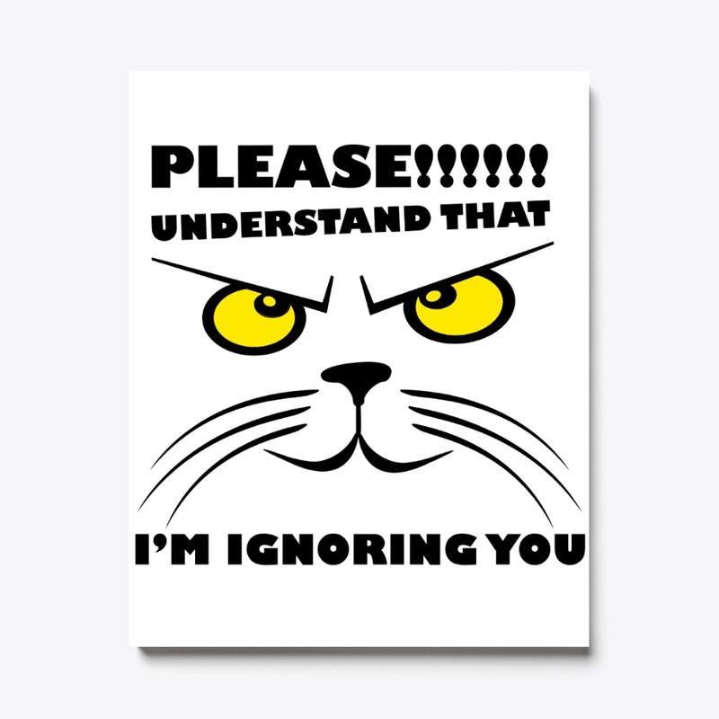 Cat Ignoring
