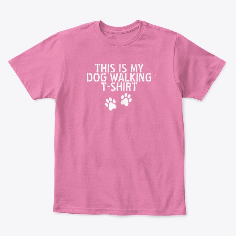 This Is My Dog Walking T-Shirt