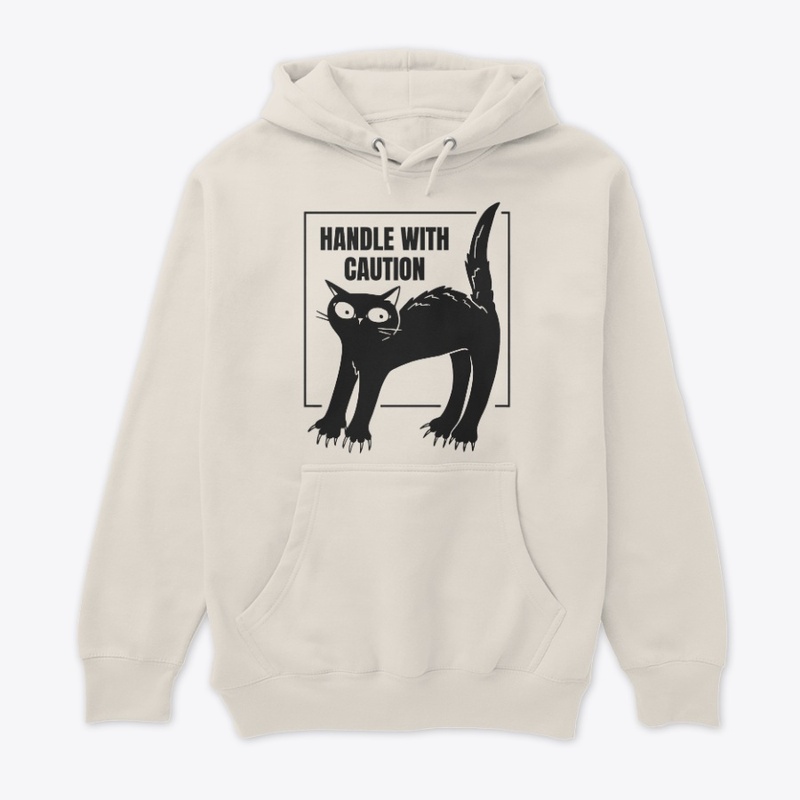Moody Cat, Funny Warning Sign