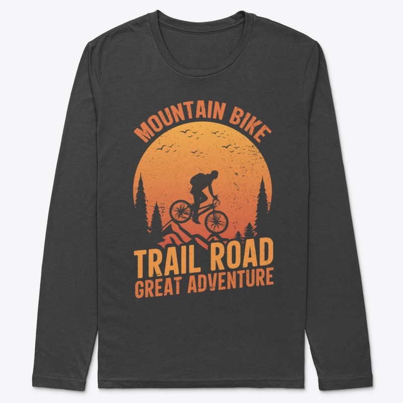 MOUNTAIN BIKE TRAIL ROAD GREAT ADVENTURE