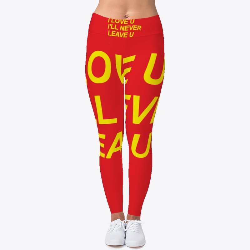 YELLOW CHARACTERS LEGGINGS