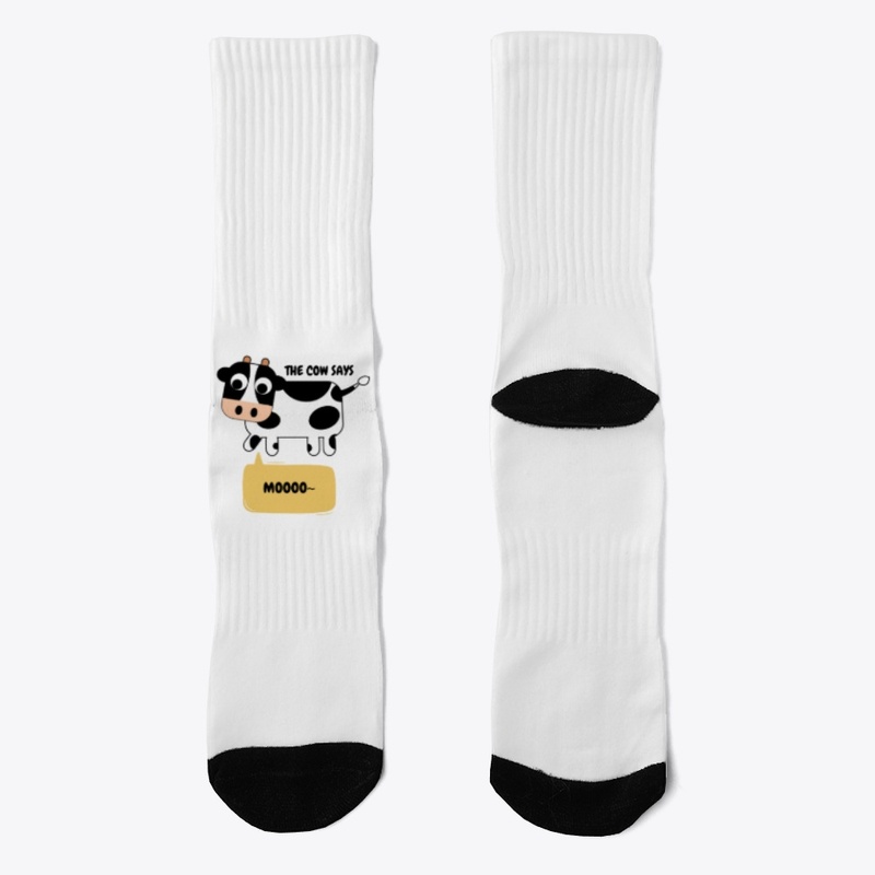 What does the cow say?