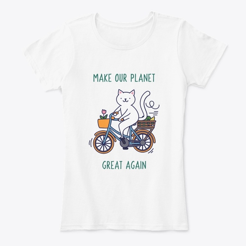 Make Our Planet Great Again Cat