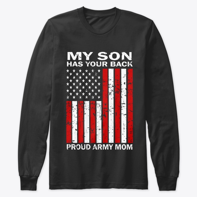 American Flag Army Mom Veterans Day
