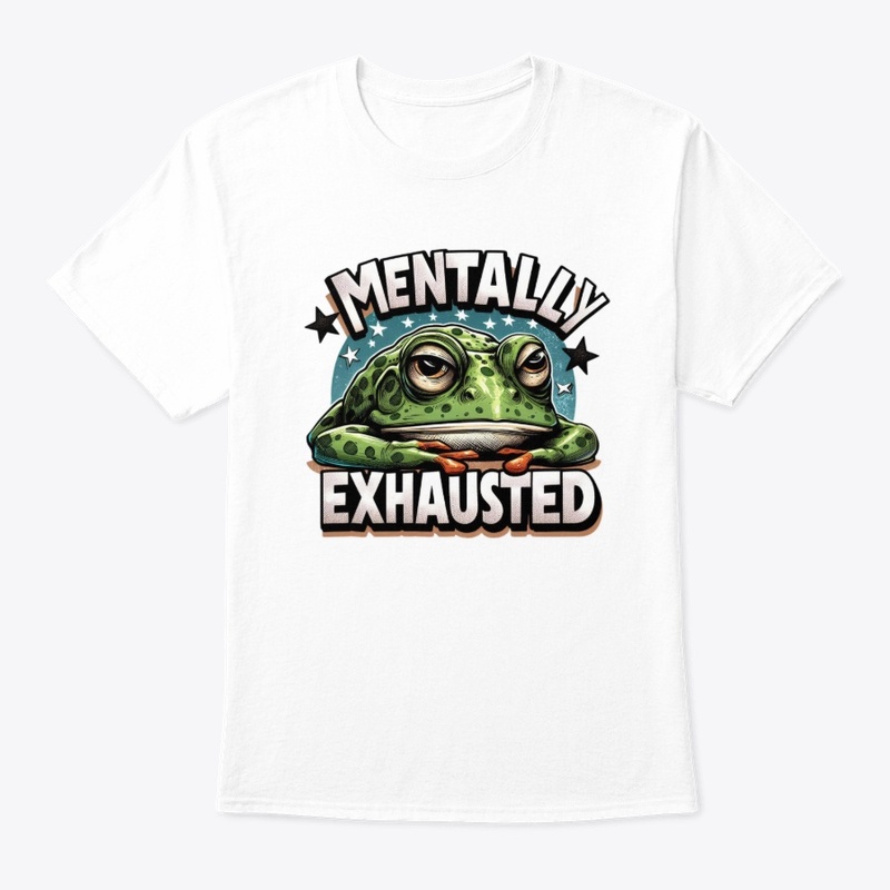 Mentally Exhausted Frog