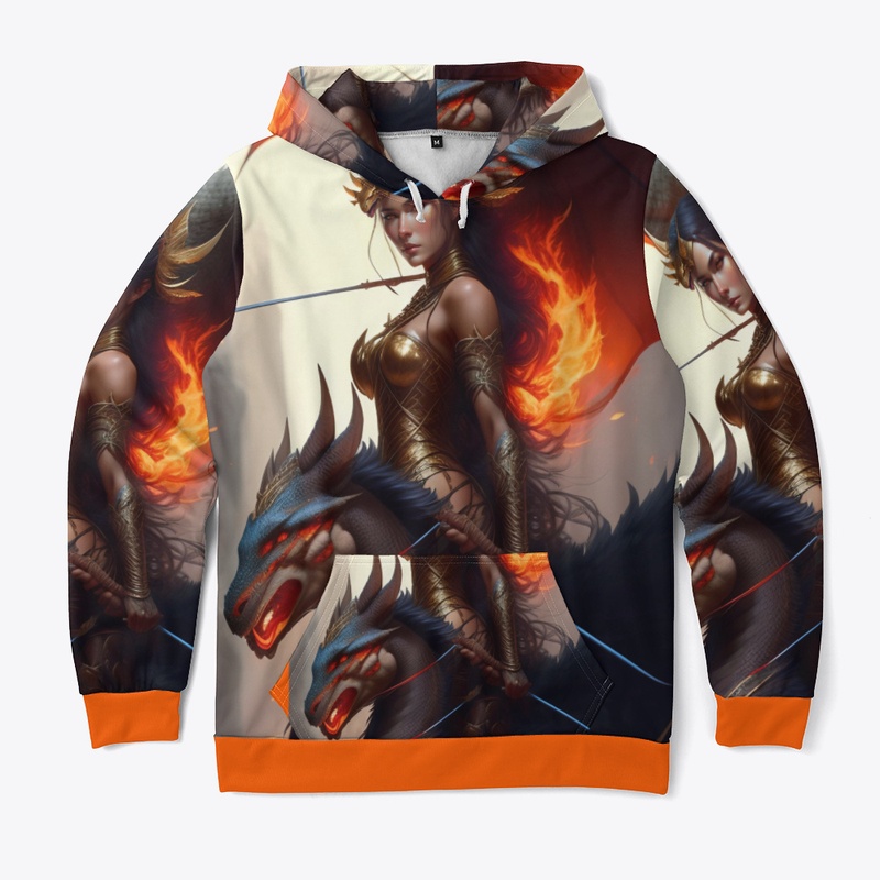 Amazing Sweat Over Print Unisex Hoodie