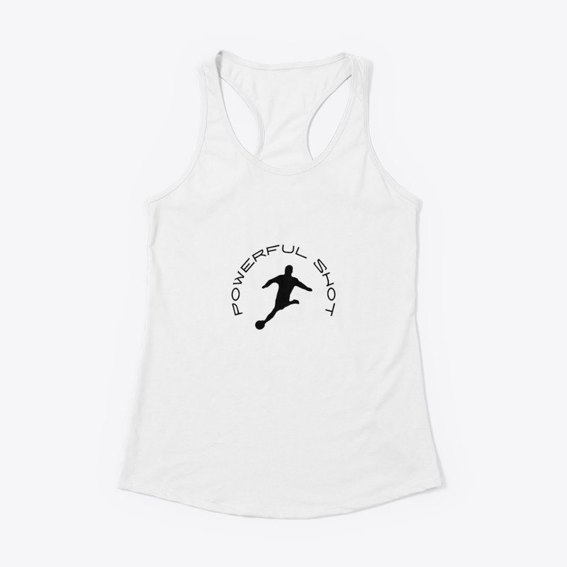 Soccer: Powerful Shot 1 Black Logo