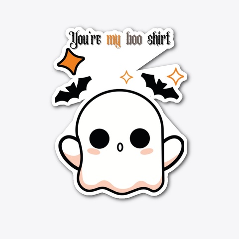 "My Boo" Standard T-Shirt Front