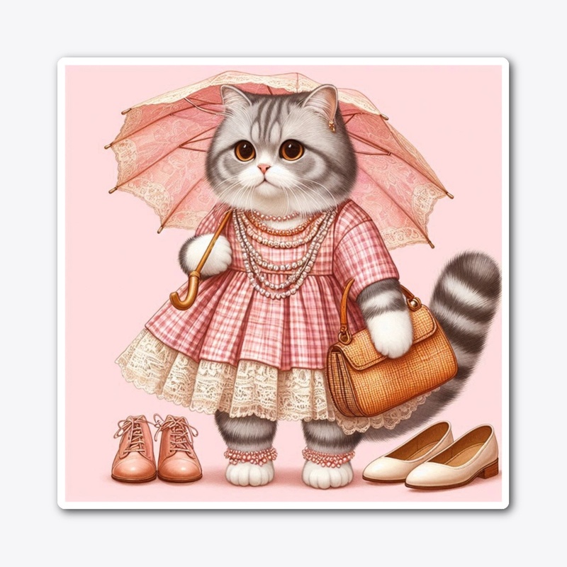 Elegant cat