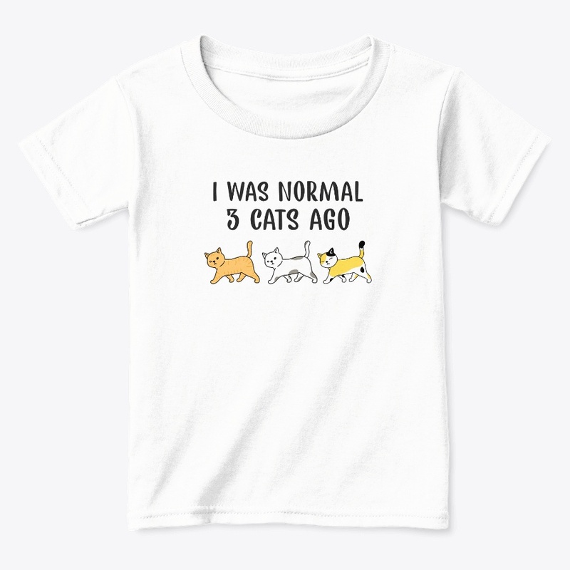 I was normal 3 cats ago funny cat lover