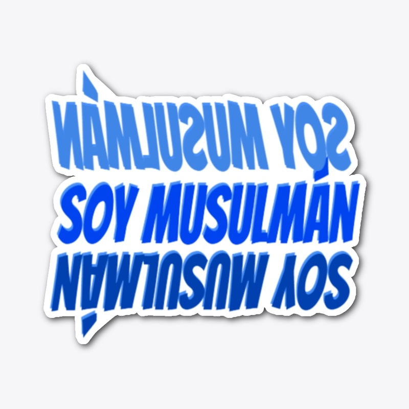 Soy musulmàn T-shirt design