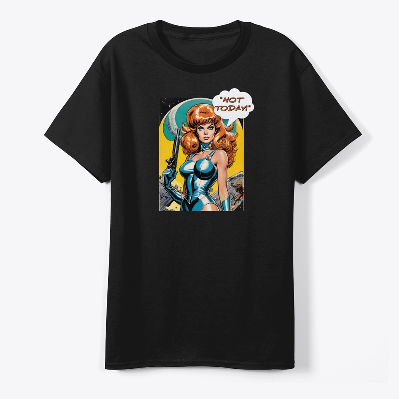 Classic Funny Sex Kitten Comic Book Art 
