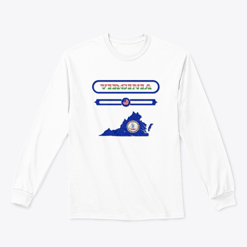 VIRGINIA MAP, VIRGINIA. SAMER BRASIL