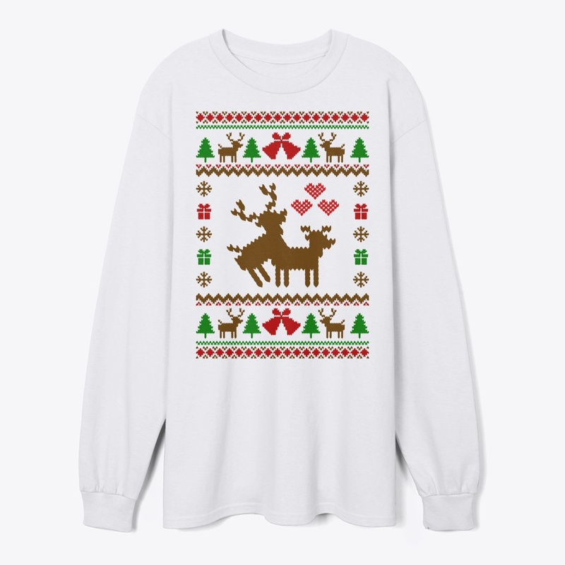 Ugly Frisky Deer Ugly Sweater