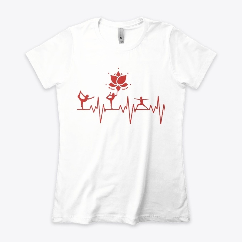 Yoga is my heart - yoga shirt