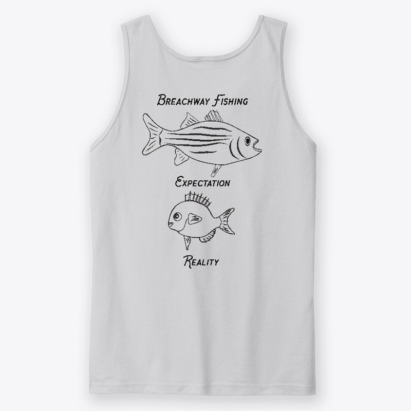 Breachway Fishing Meme - Black Ink