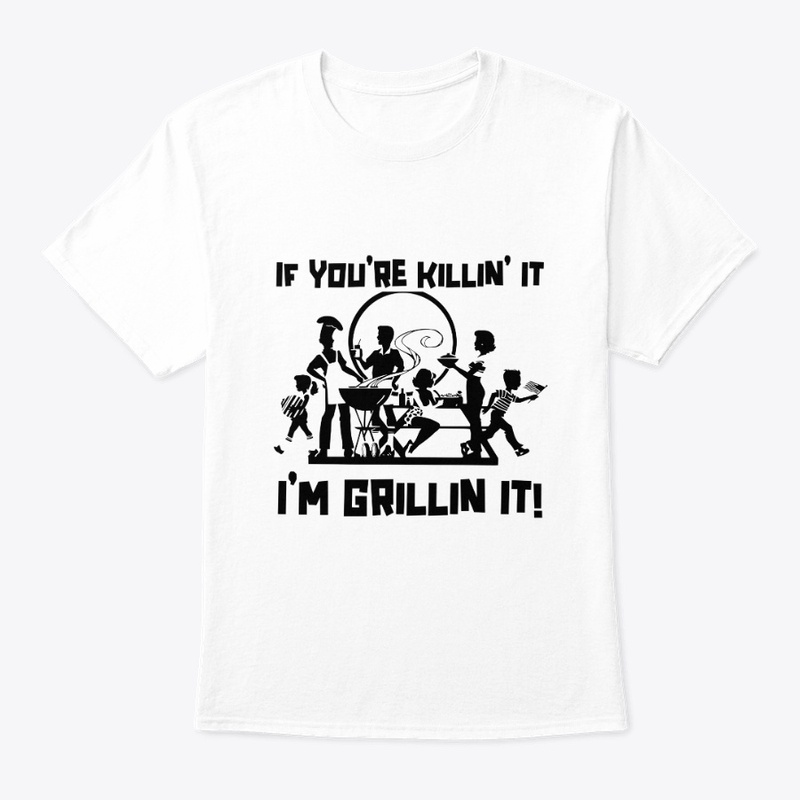FAMILY GRILLING, SUMMER BBQ, T-SHIRT