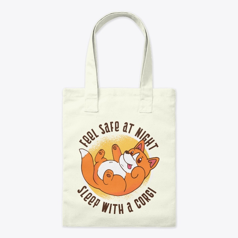 Feel Safe At Night, Sleep With A Corgi