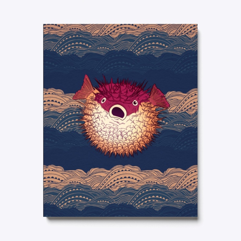 Puffy pufferfish