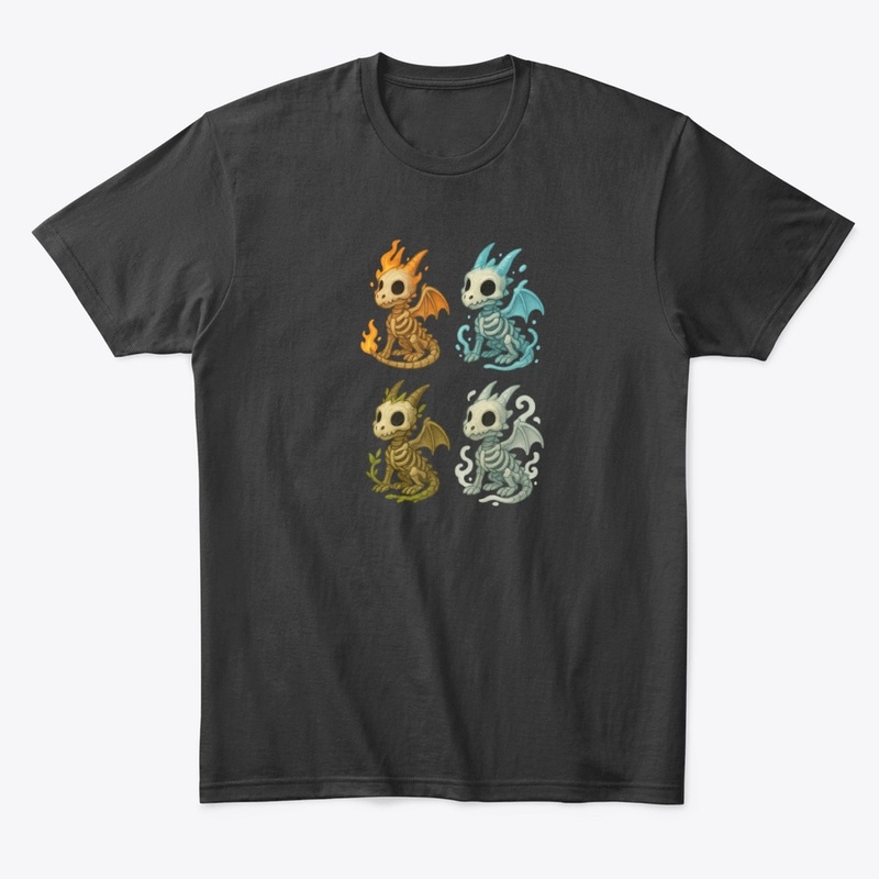 Undead Elemental Dragons