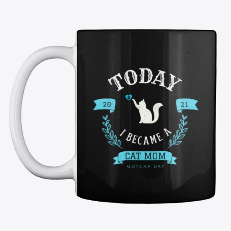 2021 Gotcha Day Cat Mom Design 