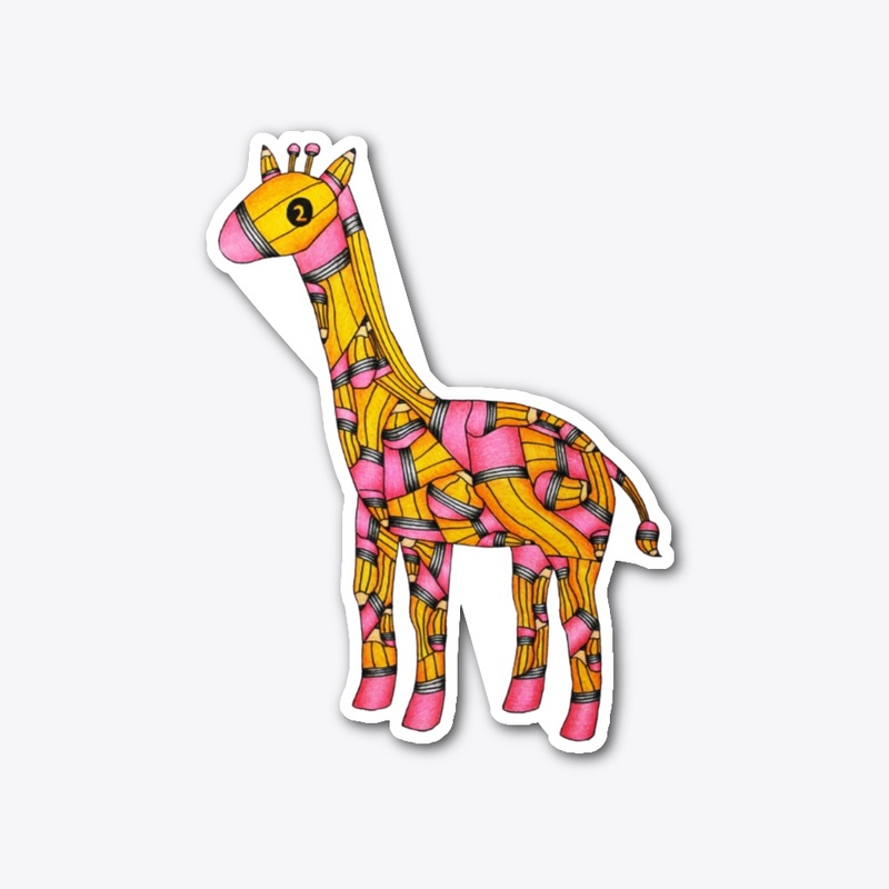 Pencil Giraffe