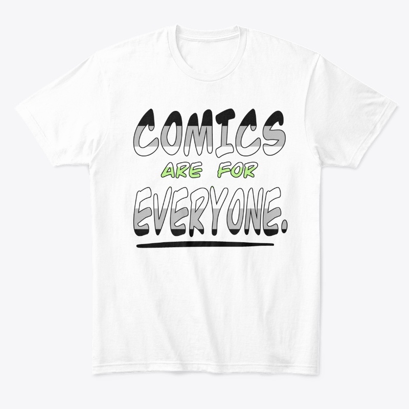 Agender Pride "Comics are for Everyone."