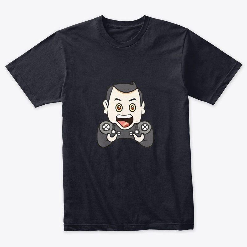 Cartoon Video Gaming T-shirt Design