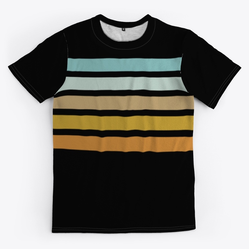 Classic 90s Style Retro Stripes