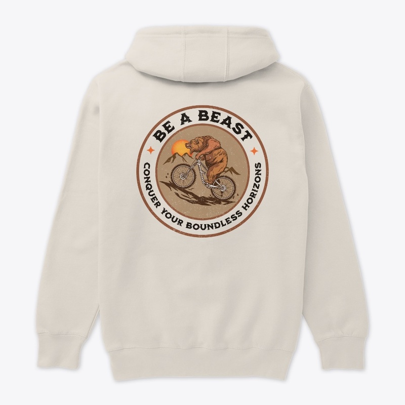 Be A Beast Mountain Biking Bear