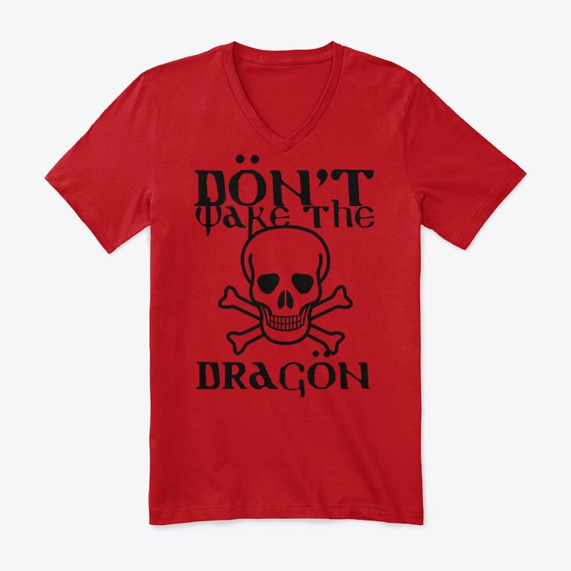 "DON'T WAKE THE DRAGON" logo apparel
