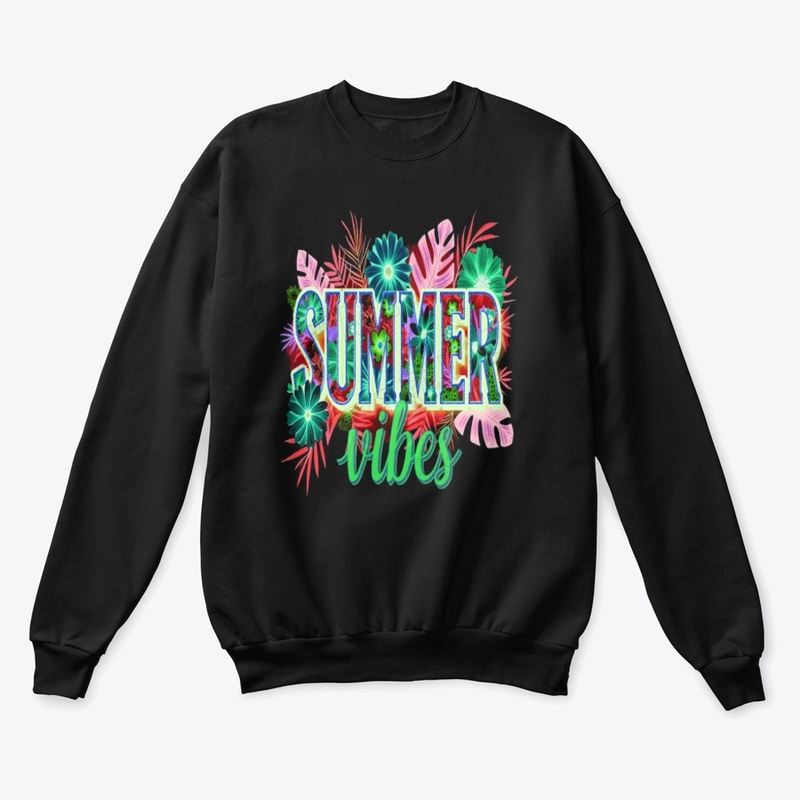Tropical Summer Vibes Tee Shirt