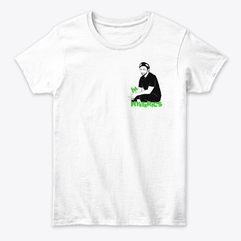 In Hysterics (White)