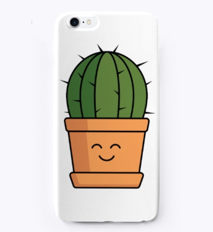 I'm sharp, but cute - smiling cactus