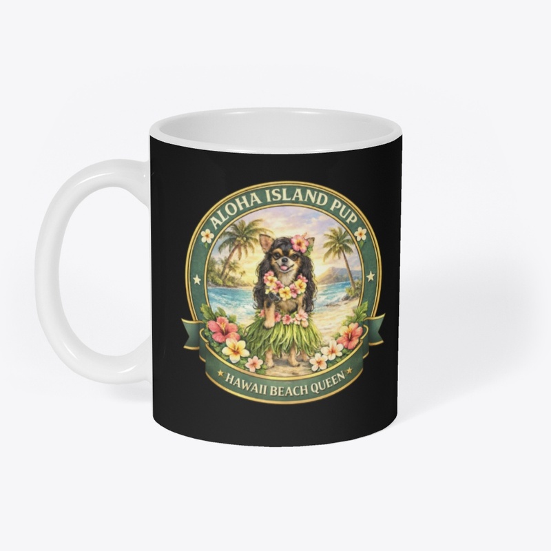 Aloha Island pup-Hawaiian Beach Queen 