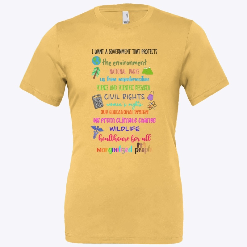 What I want from my government