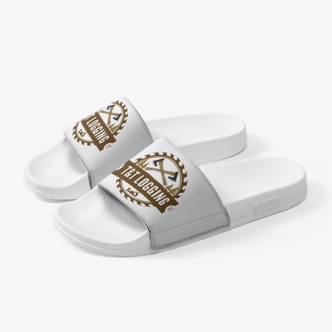 T&T Logging 1951 Collection White áo T-Shirt Left