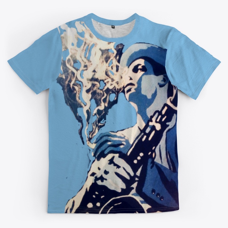 Sax and Smoke big tee