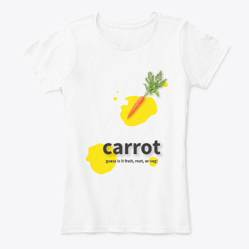 CARROT T-SHIRT, HOODIE, AND BAG by affe